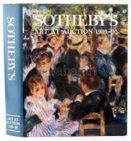 Sotheby's Art at Auction 1989-90. 1990, Sotheby's Publications. Kiadói kartonált kötés, papír védőborítóval, jó állapotban.