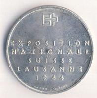 Svájc 1964. "Nemzeti Kiállítás Lausanne" Ag emlékérem 15g T:2