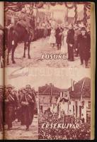 1939 Uj Magyarság évkönyve. "Felvidéki Albuma." Bp., 1939,Stádium-ny, 256 p. Gazdag fekete...