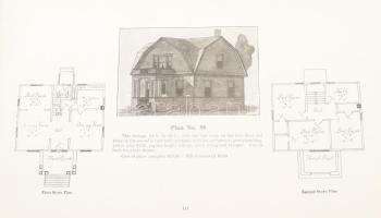 Dustman, U. M.: House Plans and Building Construction. Chicago, 1912, Charles C. Thompson Co. Kiadói...
