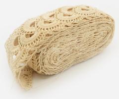 Ipari csipke csík. 3.9 m hosszú, 6 cm széles