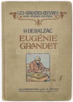 Honoré de Balzac: Eugénie Grandet. Paris, 1922, Henri Laurens, X+52 p.+ 24 (színes képtáblák) t. Francia nyelven. Kiadói egészvászon-kötés, a borítón foltokkal, belül jó állapotban.