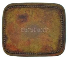 Miskolc ~1867-1892. "Miskolczi Szikvíz Adó" 2kr értékű bronz bárca T:XF