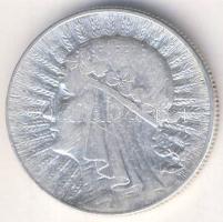 Lengyelország 1934. 5Zl Ag T:3