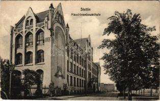 1917 Szczecin, Stettin; Maschinenbauschule / mechanical engineering school (EK)