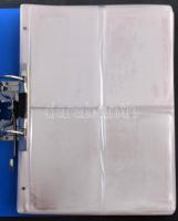 Közel 300 férőhelyes képeslap berakó iratrendezőben