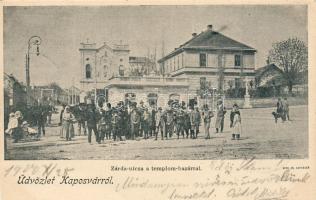 1900 Kaposvár mit Bazar
