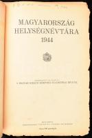Magyarország helységnévtára 1944. Szerk.: M. Kir. Központi Statisztikai Hivatal. Bp., [1944], Hornyá...
