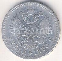 Oroszország 1898. 1R Ag T:4 ph