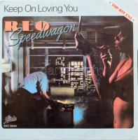 REO Speedwagon - Keep On Loving You.  Vinyl kislemez, 7, Single, 45 RPM, Large Hole, Epic, Európa, 1981. VG+