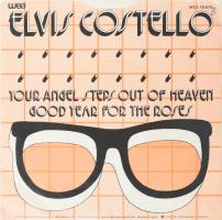 Elvis Costello - Good Year For The Roses.  Vinyl kislemez, 7, Single, 45 RPM, WEA-F-Beat, Hollandia, 1981. VG