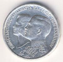 Görögország 1964. 30Dr Ag "Konstantin és Annamária esküvője" T:2