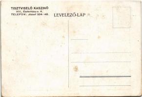 Budapest VIII. Tisztviselő kaszinó lépcsőháza. Eszterházy utca 4. (ma Pollack Mihály tér) (vágott / ...