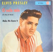 Elvis Presley With The Jordanaires - O Sole Mio (Its Now Or Never) / Make Me Know It.  Vinyl kislemez, 7, 45 RPM, Single, S6 Label, RCA, Németország, 1960. VG+