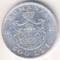 Románia 1944. 500L Ag I.Mihály T:2