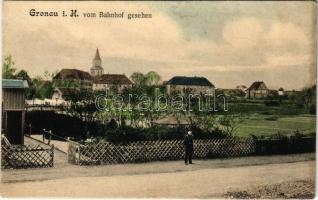 1911 Gronau, vom Bahnhof gesehen / view from the railway station (EK)