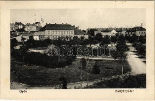 1912 Győr, Battyányi tér. Herman Izidor kiadása