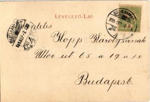 1905 Ják, Apátsági templom portálja. Knebel Ferenc fényképész