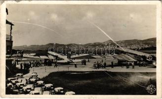 1943 Budaörs, Közforgalmi repülőtér, D-Afta és Preussen repülőgépek náci horogkereszttel (fl)