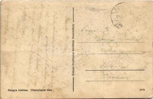 1933 Szabás (Nagyatád), Református templom, Hősök szobra, Báró Talján kastély, hangya szövetkezet üz...