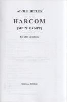 Hitler, Adolf: Harcom [Mein Kampf]. Két kötet egybekötve. (Utószó: Mónus Áron.) (Santon, 1996.) Inte...