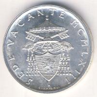 Vatikán 1978. 500L Ag "Sede vacante" T:1/2 kis ph.