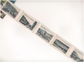 1919 Eperjes, Presov; Angolkisasszonyok intézete, Állami Tanítóképző intézet. Leporello 10 kis képpe...