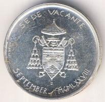 Vatikán 1978. 500L Ag "Sede vacante" T:1/2