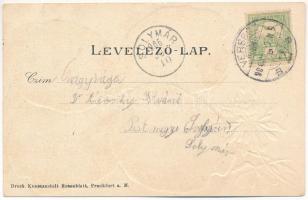 1906 Versec, Vrsac; látkép, Elemi iskolák, Ferenc József tér, Honvéd emlékszobor. Kunstanstalt Rosen...