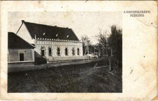 1916 Kistapolcsány, Topolcianky; plébánia / parish (EB)