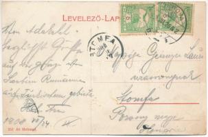 1908 Ada Kaleh, Török bazár üzlet. Ali Mehmed kiadása / Turkish bazaar shop (fl)