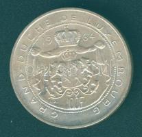 Luxemburg 1964. 100Fr Ag "Jean nagyherceg" T:2