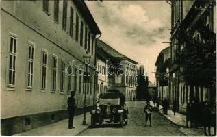 1932 Komárom, Komárno; Megye utca, automobil / street view, automobile (EK)