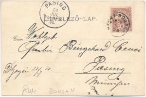 1900 Boksánbánya, Románbogsán, Németbogsán, Deutsch-Bogsan, Bocsa Montana; Kirche, Hauptplatz, Landw...