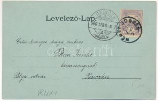 1900 Boksánbánya, Románbogsán, Németbogsán, Deutsch-Bogsan, Bocsa Montana; Martin Demetrovits szállo...