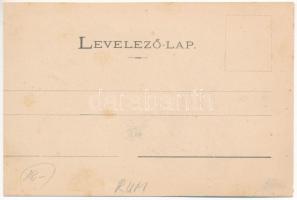 Ada Kaleh, utca, török üzlet, bazár, Bego Mustafa. Hairy u. Ahmed kiadása / street view, Turkish baz...