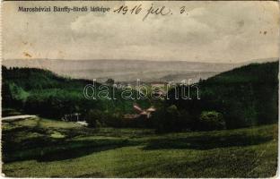 1916 Maroshévíz, Toplita; Bánffy fürdő / Baia Banffy / spa, bath (EB)