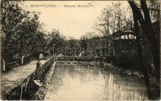 Marosújvár, Uioara, Ocna Mures; Bánczai Kuglicz tó. Füssy József kiadása / lake (EK)