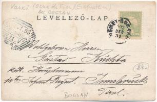 1902 Vaskő, Moravica-Eisenstein, Ocna de Fier; látkép, templom / general view, church. photo