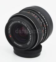 Carl Zeiss Jena Flektogon 2,4/35 (35 mm f/2.4) MC Electric M42 objektív, sapkával, tokkal, jó állapo...