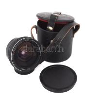 Carl Zeiss Jena Flektogon 2,8/20 (20 mm f/2.8) MC Electric M42 objektív, sapkával, tokkal, jó állapotban