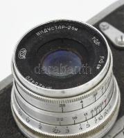 Fed-3 fényképezőgép, Indusztar 1: 2,8 objektívvel,