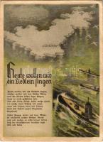 Heute wollen wir ein Liedlein singen (wir fahren gegen Engeland). P. Jäkel 1914 vertont von Niel / WWI German military song by Herms Niel , battleships