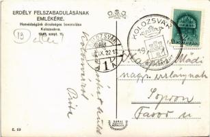 1940 Kolozsvár, Cluj; bevonulás / entry of the Hungarian troops + "1940 Kolozsvár visszatért&qu...