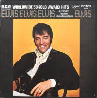 Elvis - Worldwide 50 Gold Award Hits.  4 x Vinyl, LP, Válogatás, Box Set, Jugoton-RCA Victor, Jugoszlávia, 1981. VG+