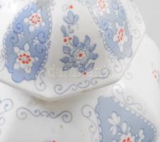 Zierporzellanwerke Lichte fedeles urnaváza., Matricás, jelzett, minimális kopással m: 25 cm