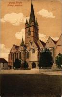 1916 Nagyszeben, Hermannstadt, Sibiu; Evangélikus templom / Lutheran church (EK)