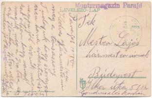 1918 Parajd, Praid; Cseréptéglagyár. Stein Márkus kiadása / tile brick factory, brickyard + "Mo...