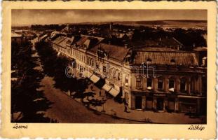 Losonc, Lucenec; utca, Redlinger és Cikta üzlete / street, shops (EK)