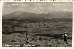 Csíkszentdomokos, Sandominic; Garados tető, erdélyi folklór / Transylvanian folklore (EK)